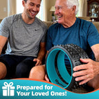 Back Roller for Back Pain Reliefn & Stretching, Deep Tissue Massage Roller Supports Up to 530 lbs / 240 kg, 5.5''-7.5'' Curved Foam Roller for Home Physical Stretching