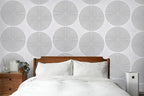 From Plain To Beautiful In Hours 9002 Arc Swell PVC 12 in x 12 in Peel and Stick Wall Panels (Covers / 10 sq.ft), White Matte, 10 Piece