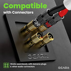 GearIT 16/2 Speaker Wire (100 Feet) 16AWG Gauge - in Wall Audio Speaker Wire Cable / CL2 Rated / 2 Conductors - OFC Oxygen-Free Copper, White 100ft