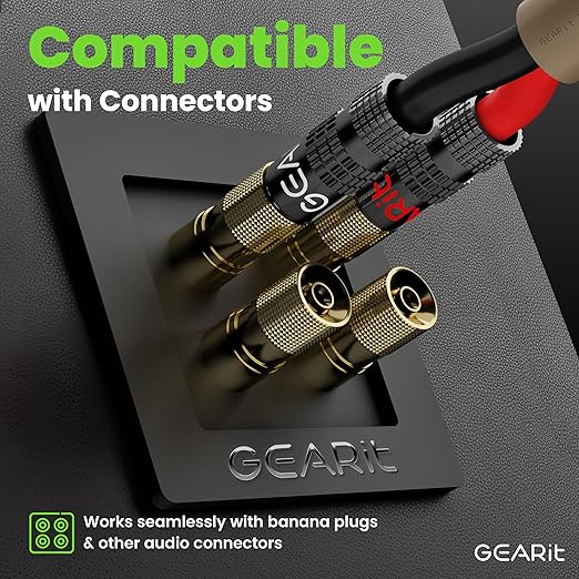 GEARit Outdoor Speaker Wire CL3 Rated, 14 Gauge Speaker Wire, Speaker Cable 250 ft for Outdoor Speakers, Patio, Garden, Backyard Audio, Direct Burial in Ground/in Wall, OFC (Brown, 2-Conductors)